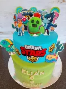 Figur&aacute;s torta Brawl Stars