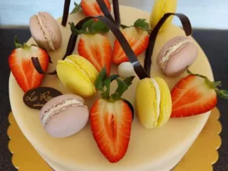 Fondant bevonatos torta