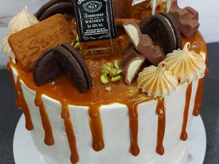 whiskys karamell torta jack daniels